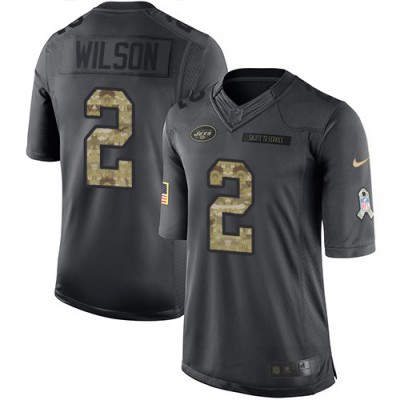 Nike New York Jets #2 Zach Wilson Black Men's Stitched NFL Limited 2016 Salute to Service Jersey Men's.jpg